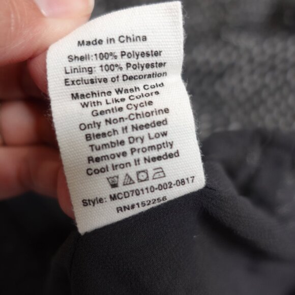 NWT Avec Les Filles Black White Polka Dot Ruffle Mini Dress Women's size 6 - Picture 10 of 11